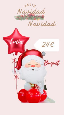 Buquet PAPA NOEL personalizado